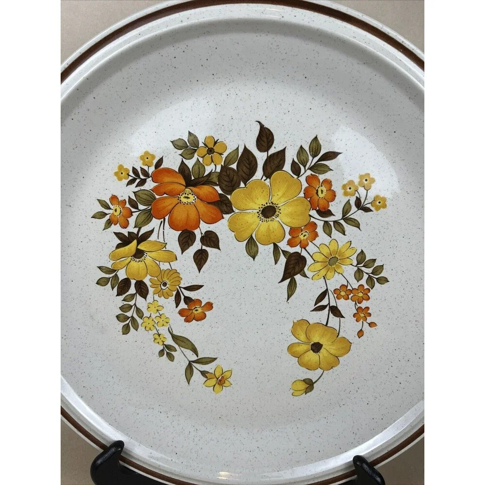 Casual Elegance Hearthside Stoneware Chablis 576 Round‎ Chop Platter Japan 12